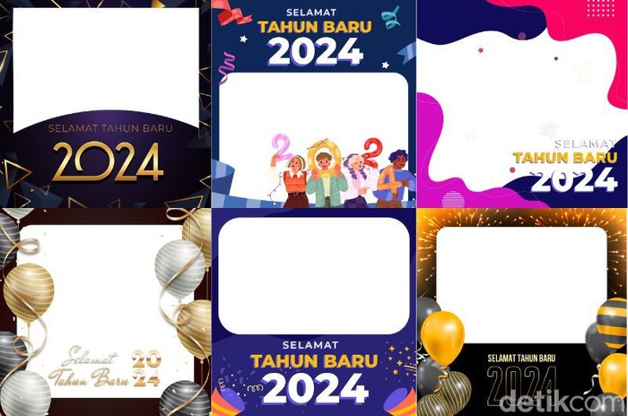 Twibbon Tahun Baru 2024
