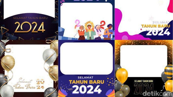 Twibbon Tahun Baru 2024