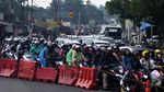 Penampakan Arus Balik Libur Tahun Baru di Jalur Puncak