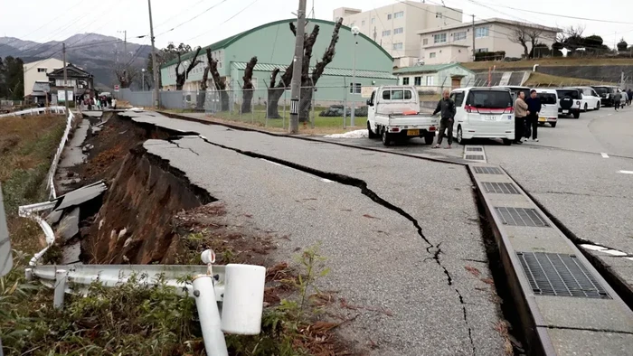 Dampak gempa Wajima City, prefektur Ishikawa, Jepang (Dok. CNN)