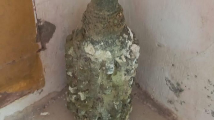 Granat ditemukan di Pulau Bokori, Konawe. Dokumen Istimewa