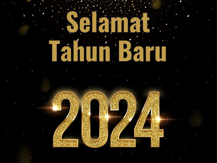 Kartu Ucapan Tahun Baru 2024