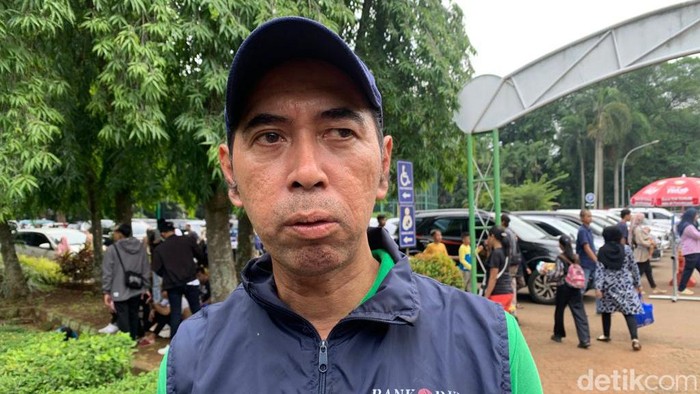 Kepala Humas Taman Margasatwa Ragunan (TMR) Wahyudi Bambang (Mulia/detikcom)