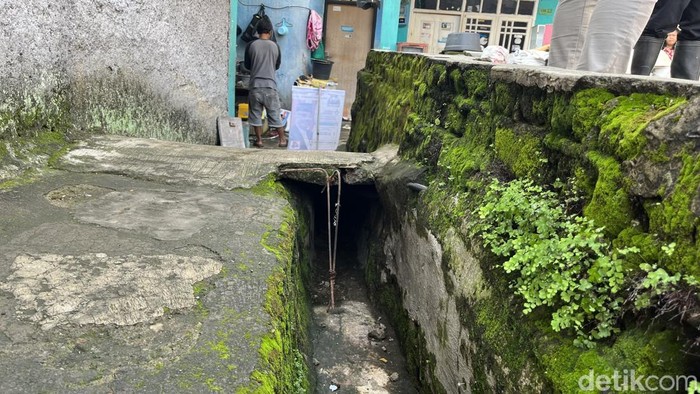 Lokasi gorong-gorong di Kelurahan Pajajran, Cicendo, Kota Bandung