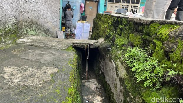 Lokasi gorong-gorong di Kelurahan Pajajran, Cicendo, Kota Bandung