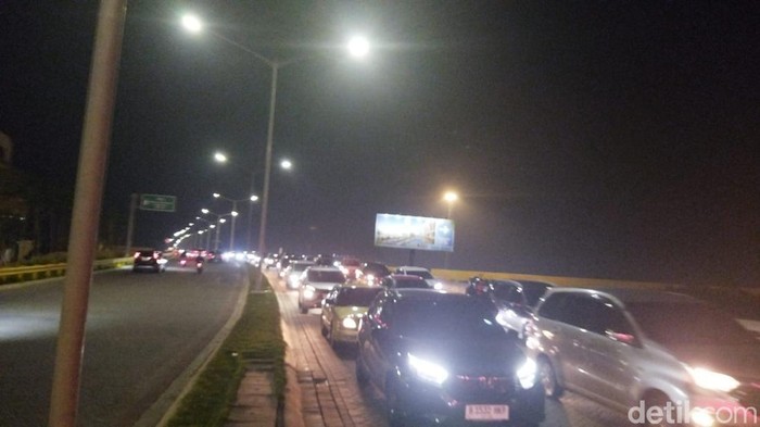 Macet parah di PIK Jakarta Utara
