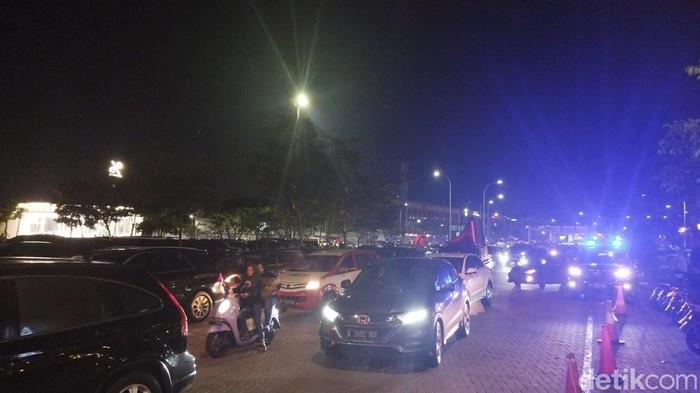 Macet parah di PIK Jakarta Utara