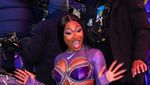 Aksi Megan Thee Stallion Manggung di Times Square