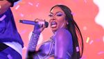 Aksi Megan Thee Stallion Manggung di Times Square