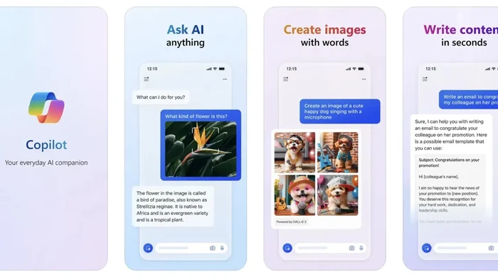 Microsoft Copilot untuk iPhone