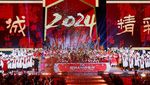 Momen Hitung Mundur Pergantian Tahun 2024 di China