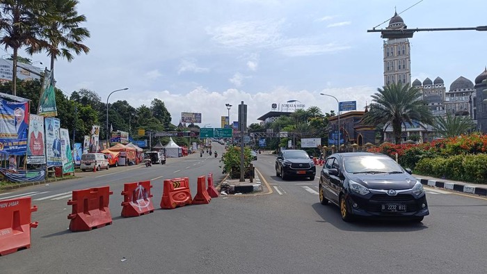 One way Puncak arah Jakarta (Rizky-detikcom)