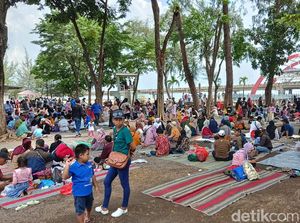 Pengunjung Pantai Kenjeran di Tahun Baru 2024 Capai 8.867, Naik dari 2023
