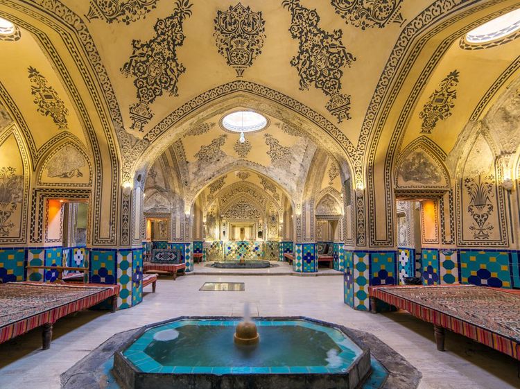 Melihat Arsitektur Islam Era Safawi di Pemandian Sultan Amir Ahmad