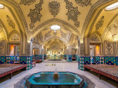 Melihat Arsitektur Islam Era Safawi di Pemandian Sultan Amir Ahmad