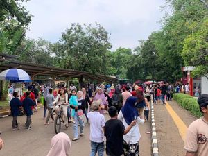 Penuhnya Tempat Wisata di Jakarta Saat Penghujung Libur Tahun Baru