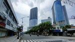 Potret Lengang Jalanan Surabaya saat Libur Tahun Baru 2024