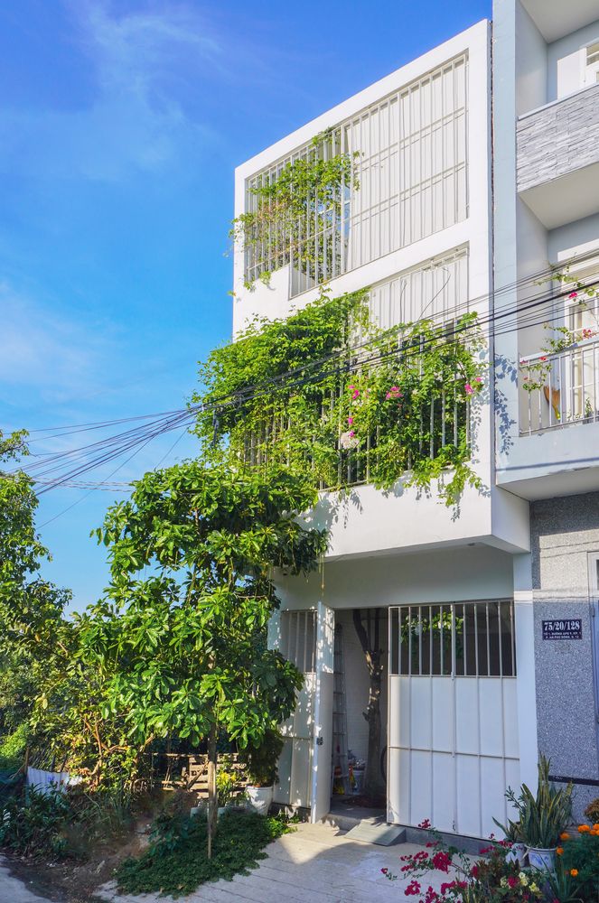 rumah tanpa dinding penutup di Vietnam/via Dezeen