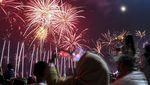 Semarak Pesta Kembang Api di Ancol