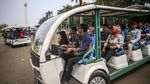 Tahun Baru, Warga Padati Sejumlah Tempat Wisata di Indonesia