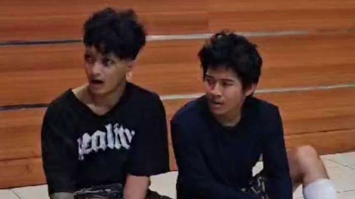 Tampang perampok (kiri) yang perkosa mahasiswi di Makassar. Dokumen Istimewa
