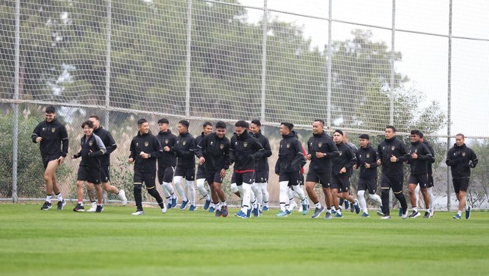 Timnas Indonesia bersiap untuk melawan Libya jelang Piala Asia 2023.