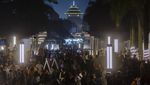 Tumpah Ruah Warga Bandung Rayakan Tahun Baru 2024