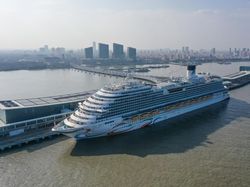 Penampakan Kapal Pesiar Raksasa Pertama Made In China