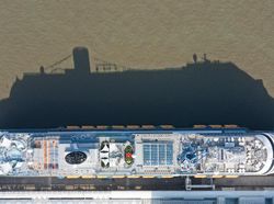 Penampakan Kapal Pesiar Raksasa Pertama Made In China