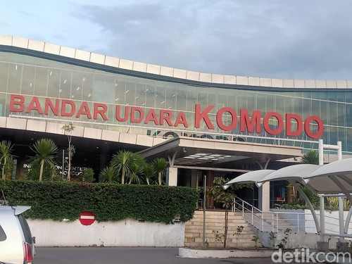 Bandara Komodo di Labuan Bajo, Mangarai Barat, NTT.