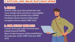 Infografis: Cara Buat Akun SNPMB 2024 Mulai 8 Januari, Simak Yuk!
