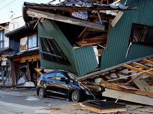 Terus Bertambah, Korban Tewas Gempa Jepang Capai 48 Orang