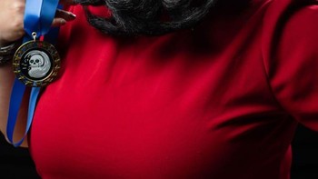 Lebih dari 230 peserta menghadiri kontes ini. Tak hanya pria, peserta wanita pun ikut berpartisipasi. Foto: Nationalbeardchampionships
