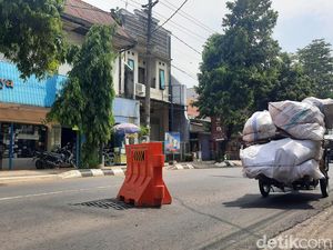 Duh! Jalan Sunan Kudus Bergelombang, Sering Picu Kecelakaan