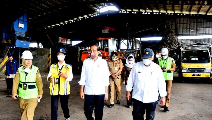 Jokowi Tinjau TPST RDF Cilacap