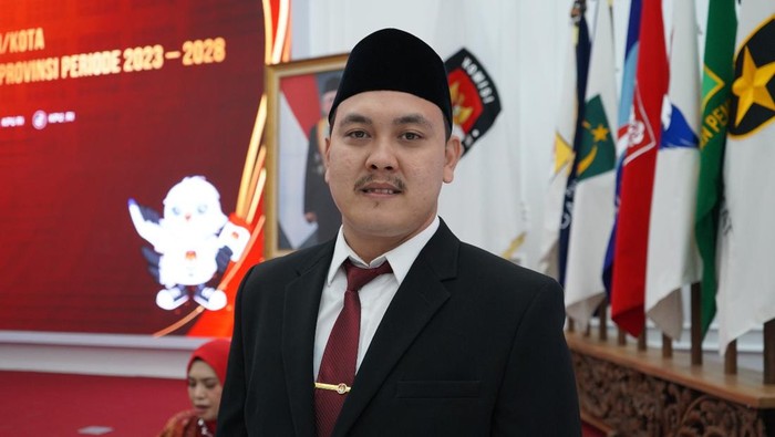 Ketua KPU Kabupaten Bogor Muhammad Adi Kurnia.