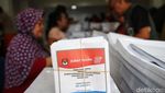 Melihat Pelipatan Surat Suara di KPU Jakarta Utara