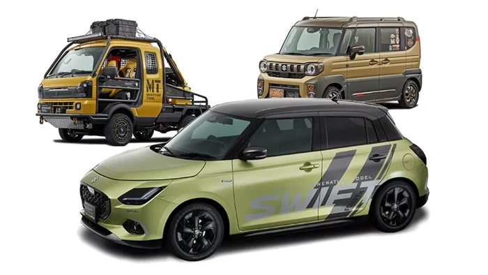 Modifikasi Suzuki Swift hingga Carry akan ditampilakn di Tokyo Auto Salon 2023 Modifikasi Suzuki Swift hingga Carry akan ditampilakn di Tokyo Auto Salon 2023
