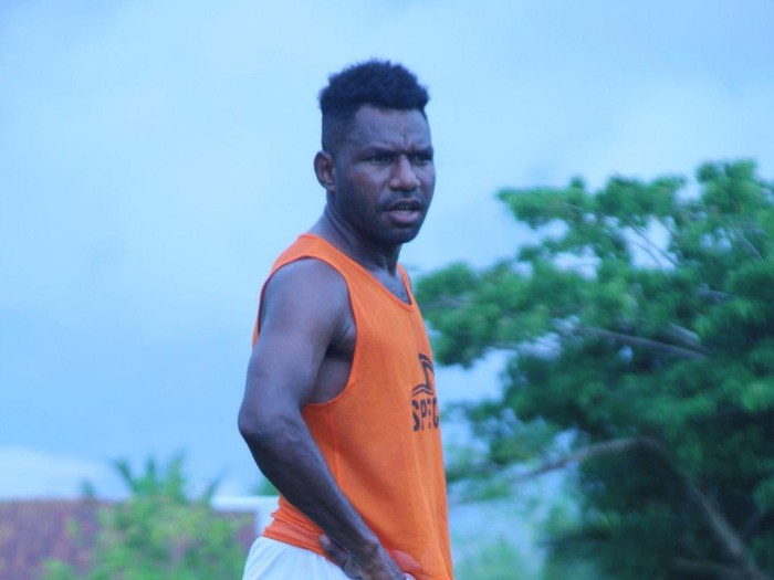 Penyerang PSS Sleman, Ricky Cawor. Diunggah Selasa (2/1/2024).