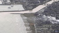 Selain itu, tsunami juga terjadi di Kota Toyama dengan ketinggian 80 cm, Kanazawa dengan ketinggian 70 cm, hingga Niigata dengan ketinggian 30 cm.