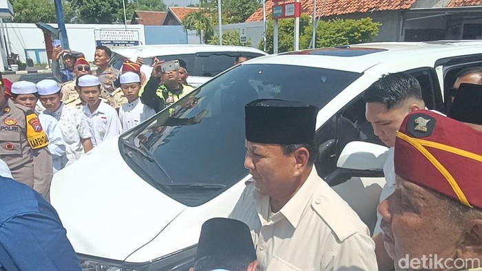 Prabowo Subianto ke Ponpes Genggong Probolinggo