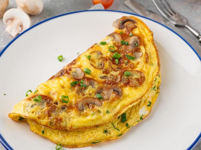 Resep Omelet Jamur dan Keju