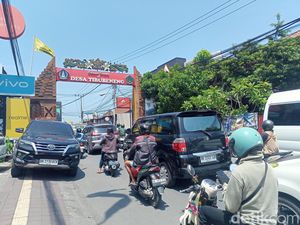 Libur Nataru Berakhir, Lalin ke Canggu Tetap Padat Merayap