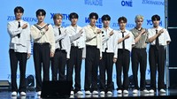 Sampai Januari 2024, ZEROBASEONE telah berhasil menjual lebih dari 3,8 juta kopi album. (Foto: AFP/JUNG YEON-JE)