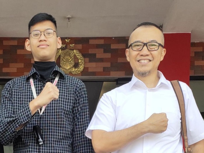 Sultan Rifat dan ayah, Fatih Nurul Huda (dok Ist)
