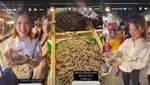 Momen Tiara Andini saat Kulineran Ekstrem di Bangkok
