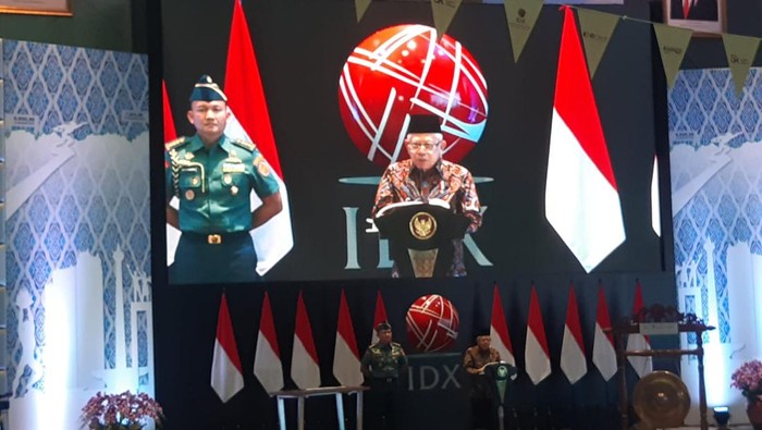 Wapres Buka Perdagangan BEI 2024.