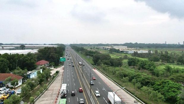 Arus balik Libur Nataru masih terjadi di sejumlah ruas tol menuju DKI Jakarta. (Dok. Jawa Barat)