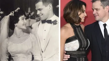 Hari pernikahan orangtuaku Februari 1961, saya pikir ayahku mirip dengan Matt Damon Foto: Brightside