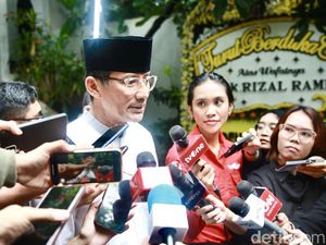 Deretan Pejabat Hadir di Rumah Duka Rizal Ramli, Ada Sandiaga hingga JK